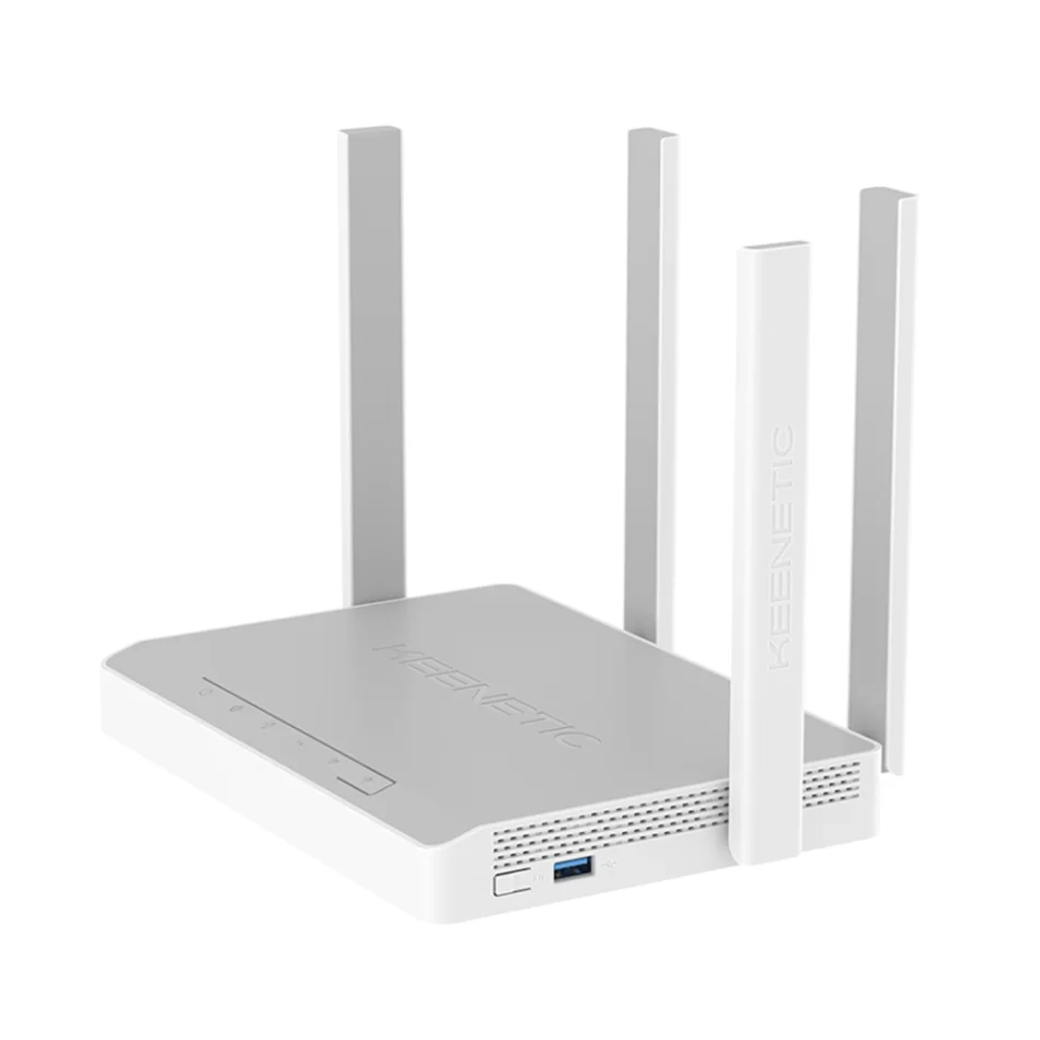 KEENETIC Hero 4G+ KN2311 AX1800 4 x 1 Gbps Port WiFi 6 LTE Modem Router