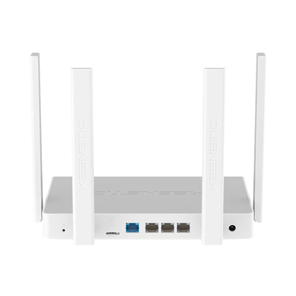 KEENETIC Hero 4G+ KN2311 AX1800 4 x 1 Gbps Port WiFi 6 LTE Modem Router