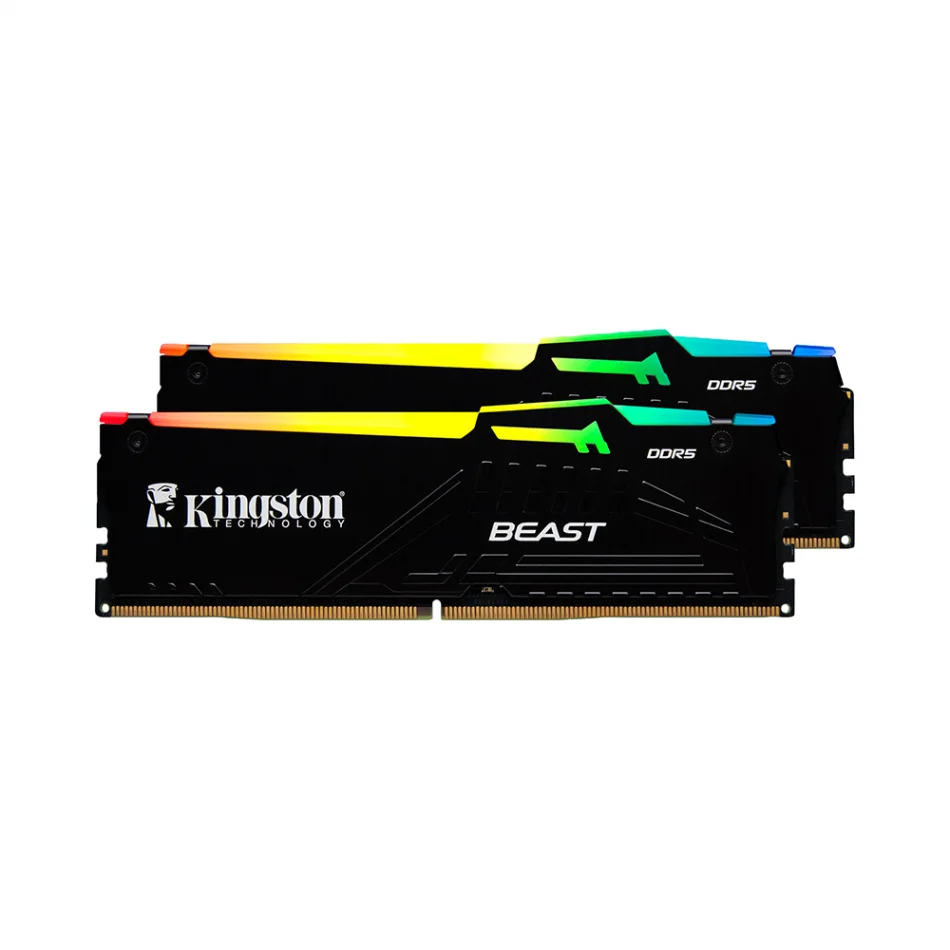 Kingston Beast RGB DDR5 32GB (2x16GB) 6000MHz CL36 Intel XMP ve AMD EXPO Ram - KF560C36BBE2AK2-32TR