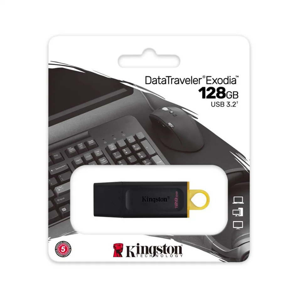 Kingston DataTraveler Exodia 128 GB USB Flash Bellek