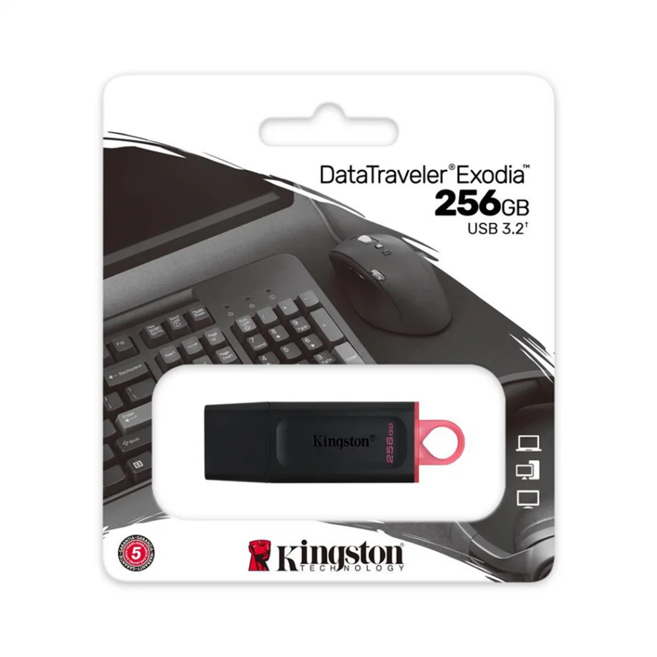 Kingston DataTraveler Exodia 256 GB USB Flash Bellek
