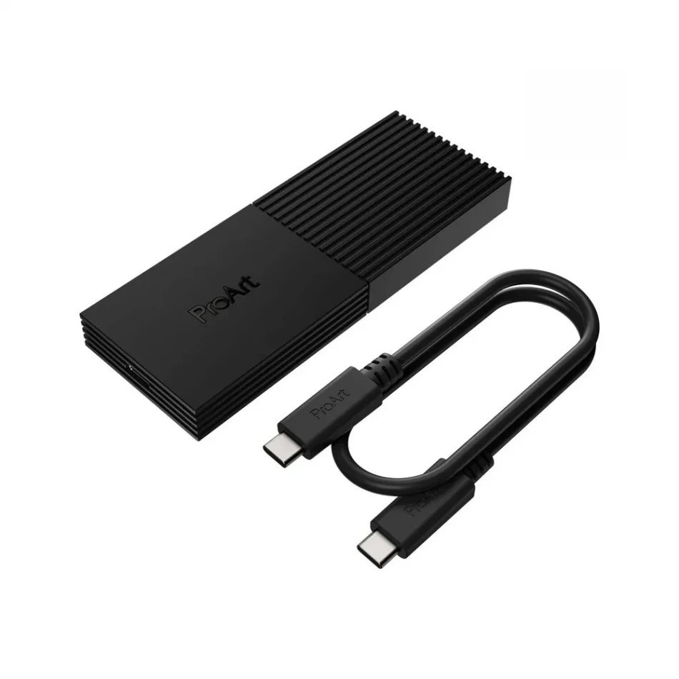 Kioxia Exceria Basic 2 TB NVMe SSD + ProArt PA40SU NVMe USB4 SSD Kutusu Bundle