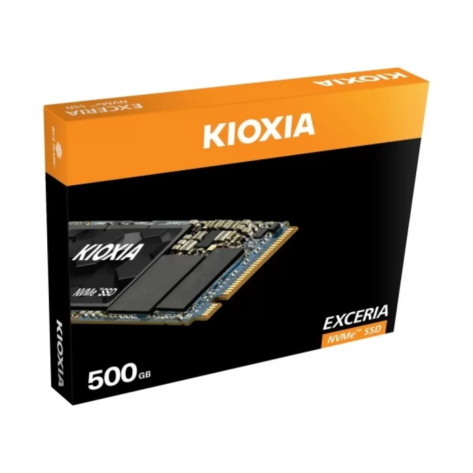 Kioxia Exceria NVMe 500GB 1700MB-1600MB/s M2 PCIe NVMe 3D NAND SSD (LRC10Z500GG8)