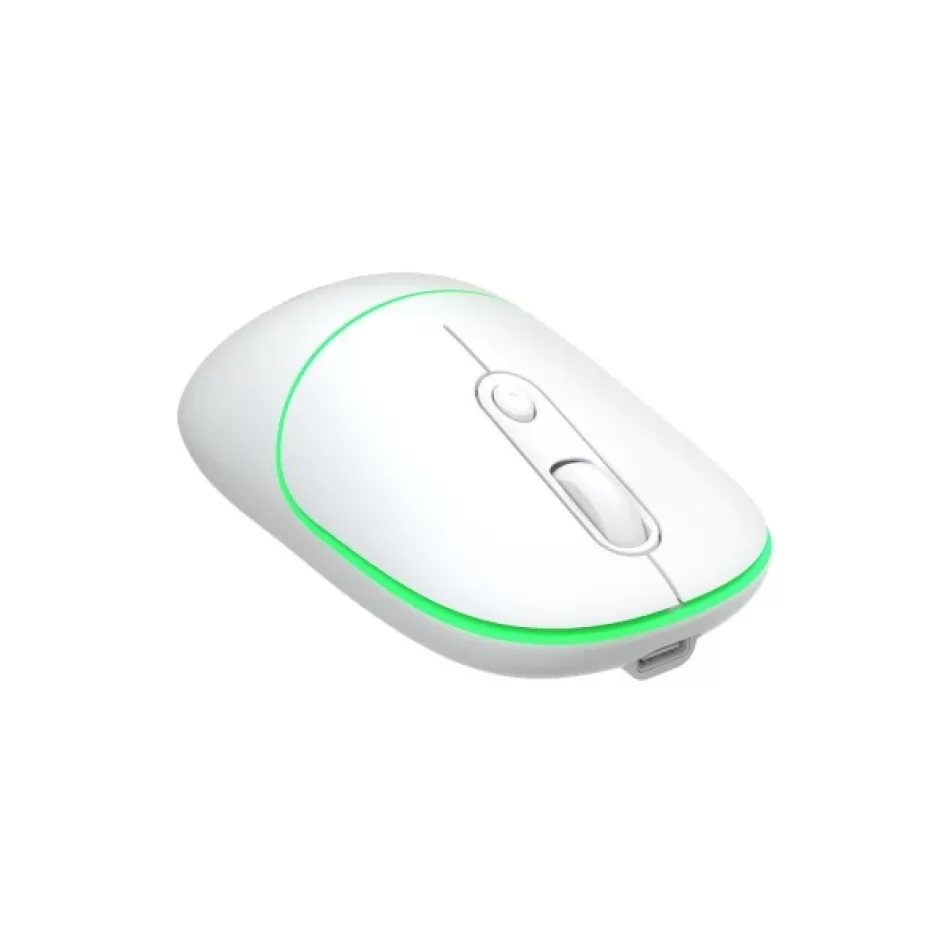 LECOO WS210 Bluetooth & Kablosuz Şarj Edilebilir Mouse Beyaz