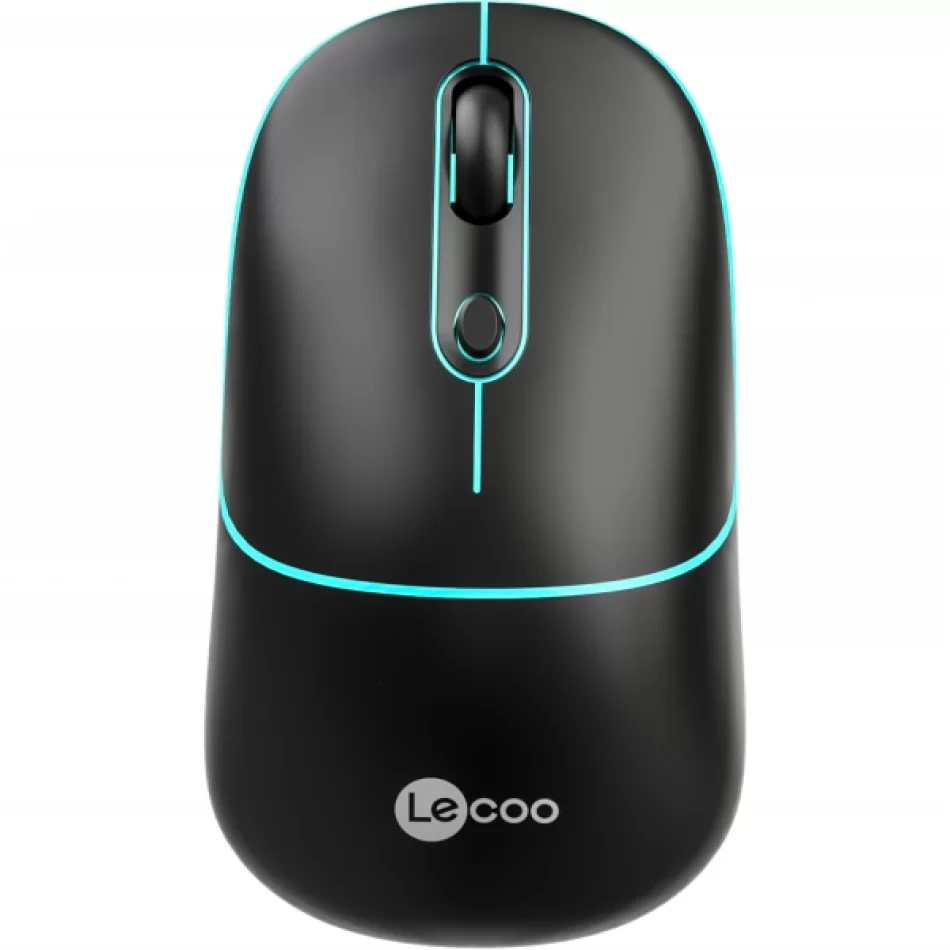 LECOO WS210 Bluetooth & Kablosuz Şarj Edilebilir Mouse Siyah