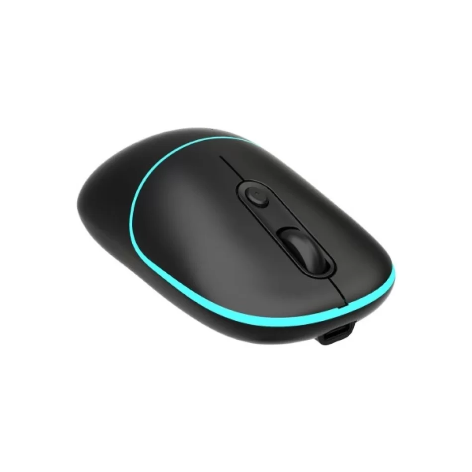 LECOO WS210 Bluetooth & Kablosuz Şarj Edilebilir Mouse Siyah