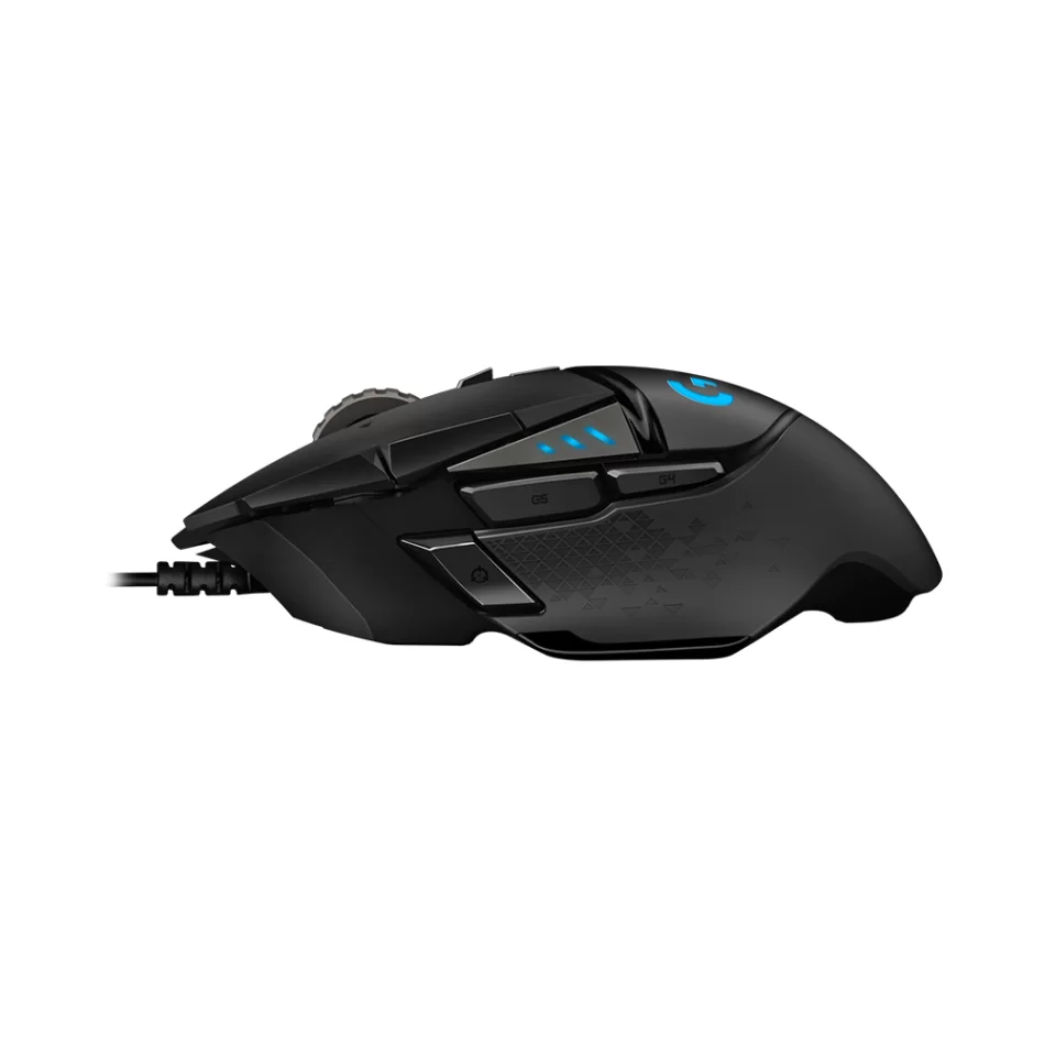 Logitech G502 HERO 25600 DPI Gaming Mouse & G240 280x340 mm. Gaming Mouse Pad Bundle