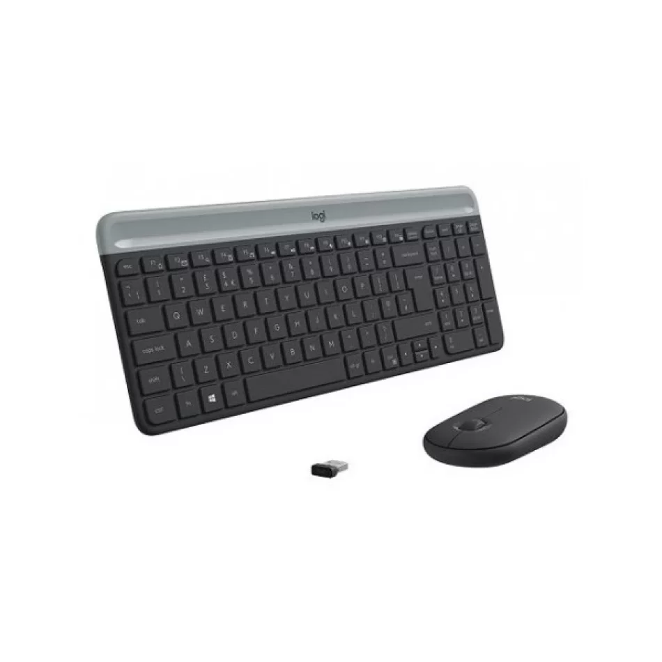 LOGITECH MK470 KABLOSUZ KLAVYE MOUSE SET - SİYAH 920-009435