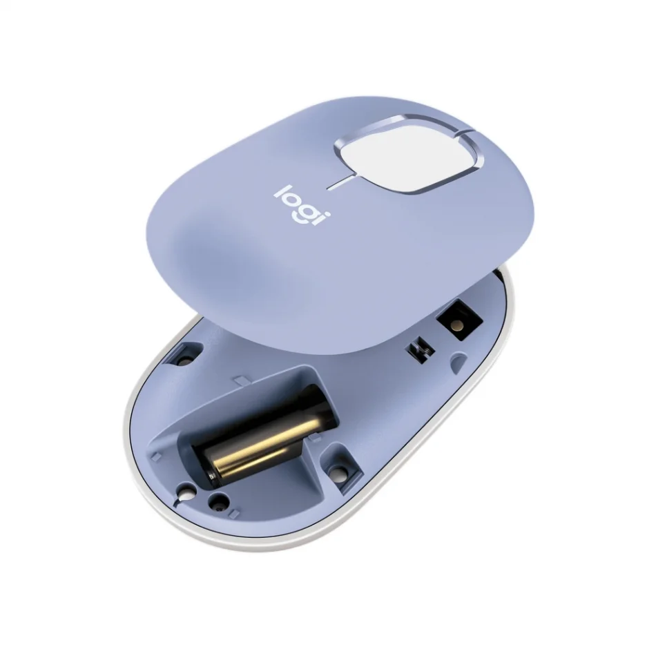 Logitech POP Emojili Kablosuz Mouse Cosmos & Lila - 910-006650