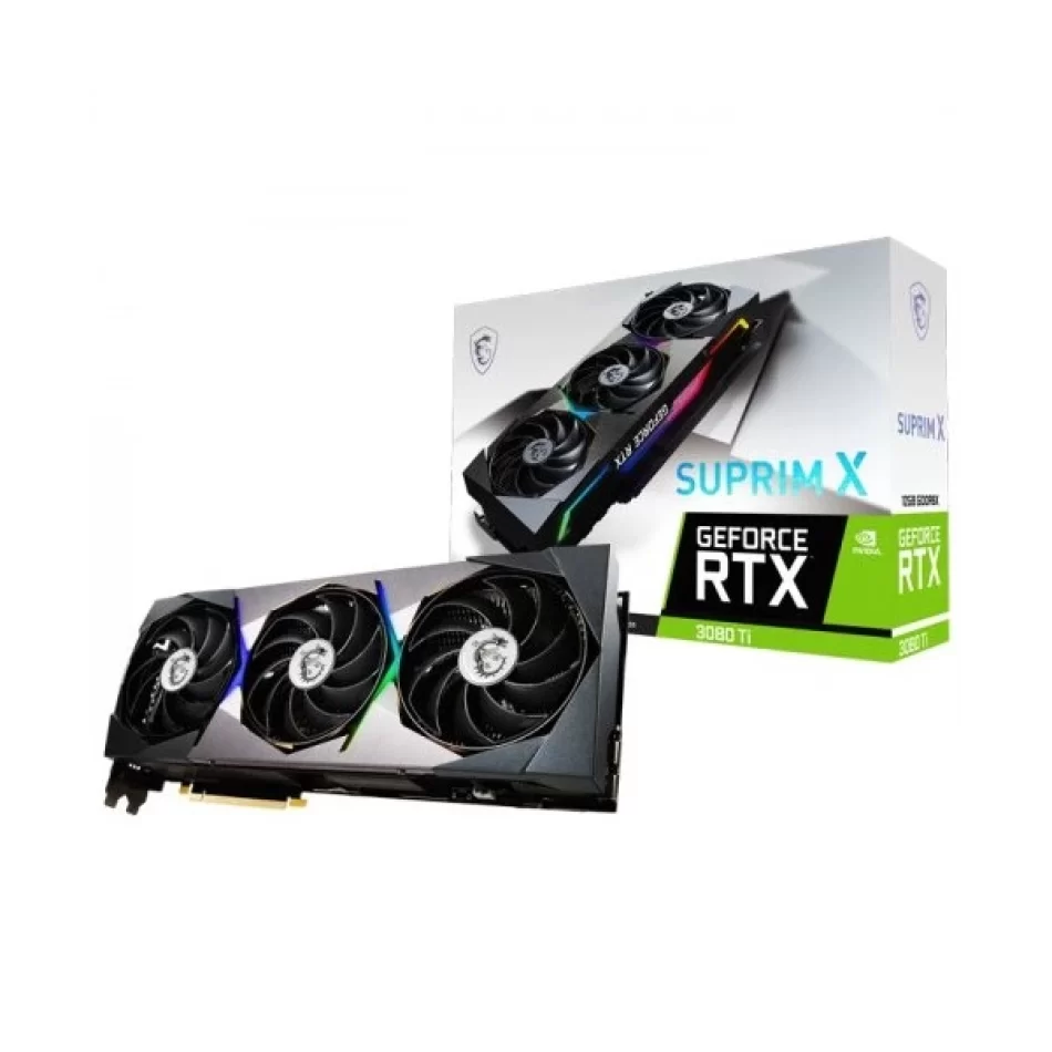 MSI GeForce RTX 3080 Ti SUPRIM X 12 GB GDDR6X 384Bit DX12 NVIDIA DLSS Ekran Kartı