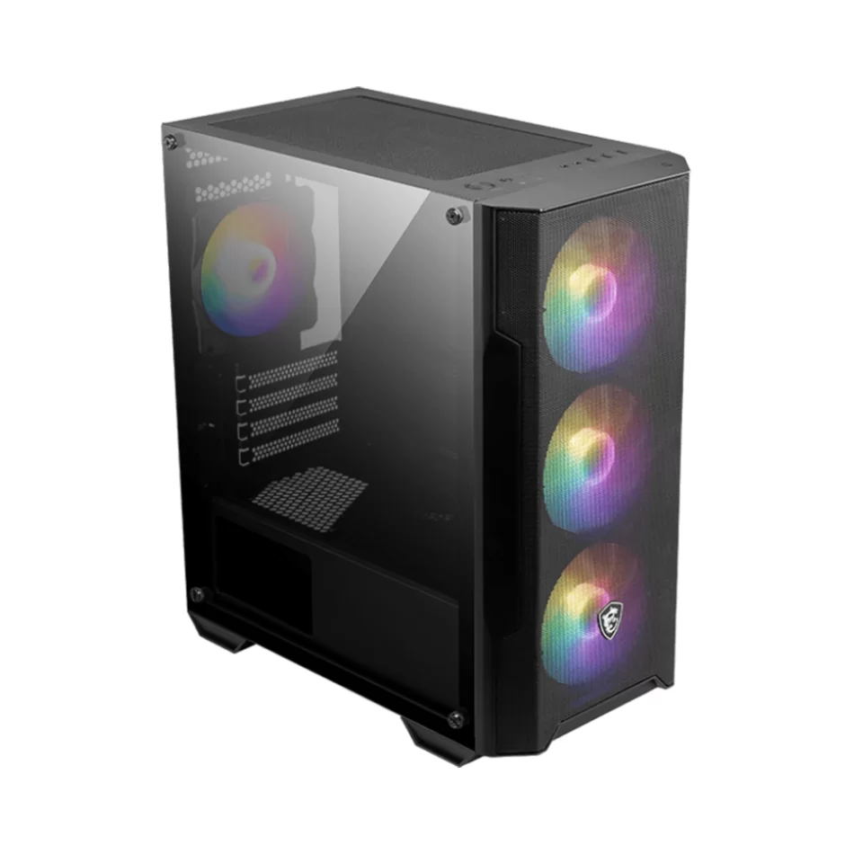 MSI MAG FORGE M100A RGB Micro ATX Oyuncu Bilgisayar Kasası