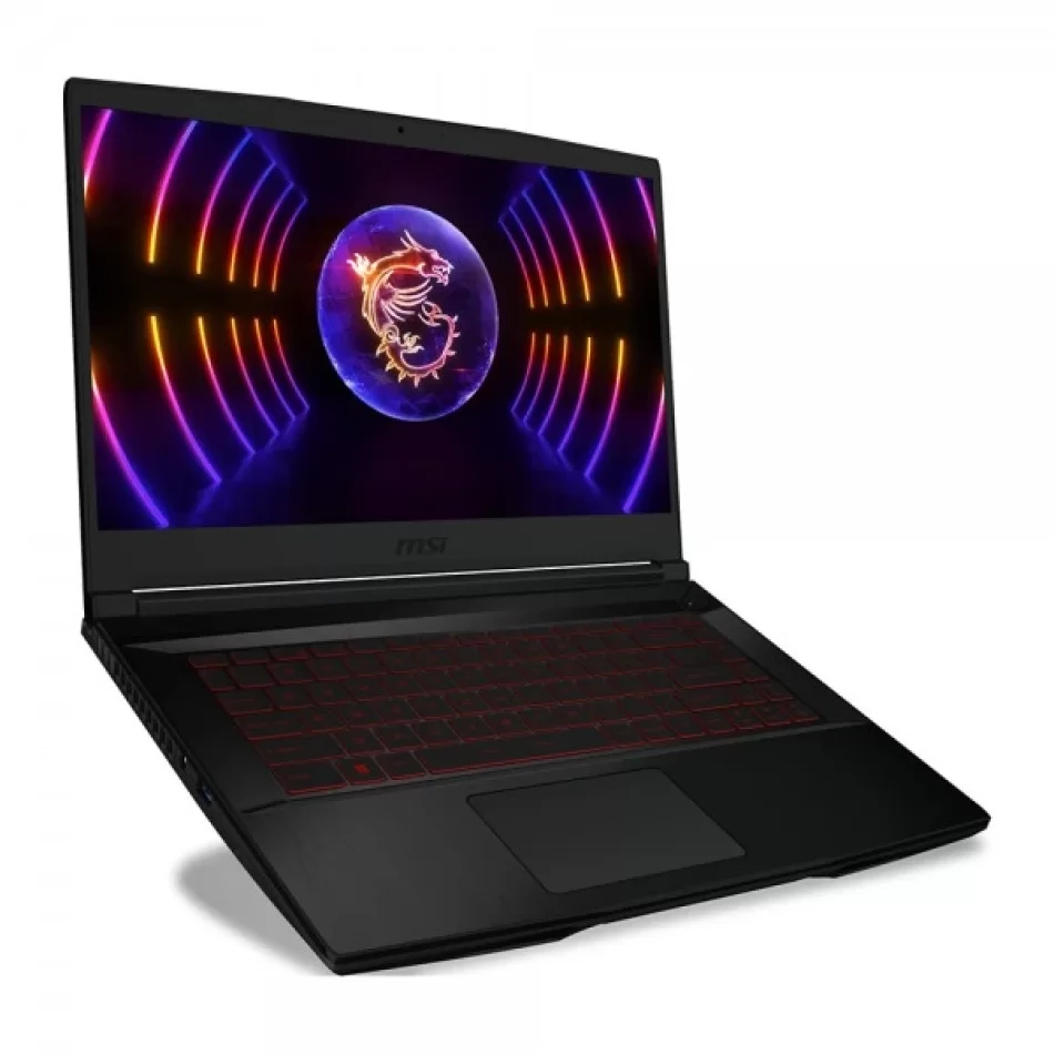 MSI THIN GF63 12UC-666XTR Intel Core i7 12650H 16GB 512GB SSD RTX3050 Freedos 15.6 FHD 144Hz Dizüstü Bilgisayar