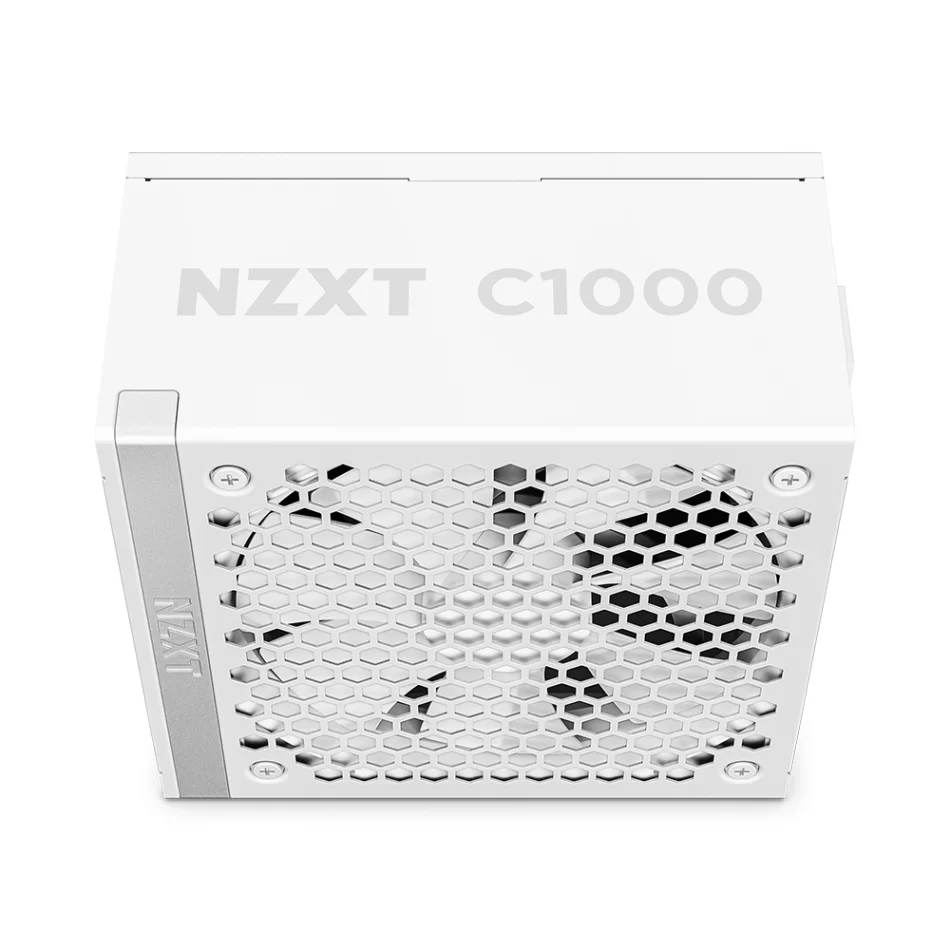 NZXT C1000 White 1000W 80+ Gold Tam Modüler ATX 3.1 Beyaz Güç Kaynağı