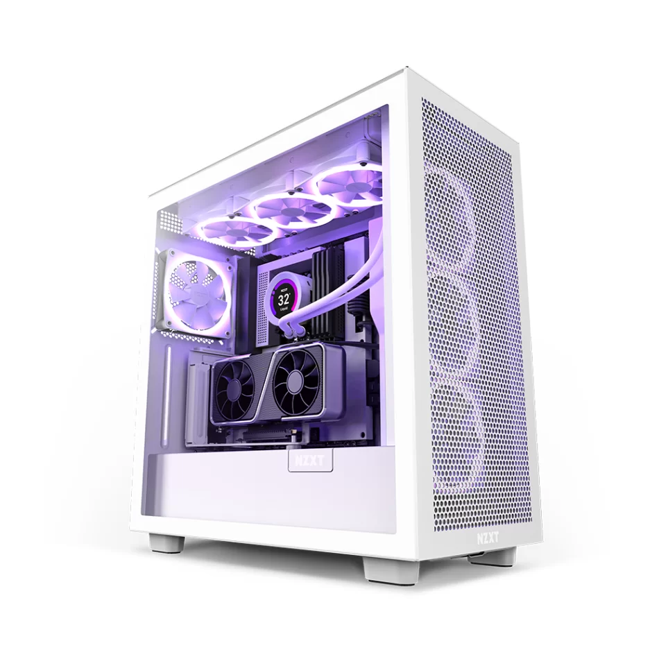 NZXT Dikey Ekran Kartı Beyaz Montaj Kiti