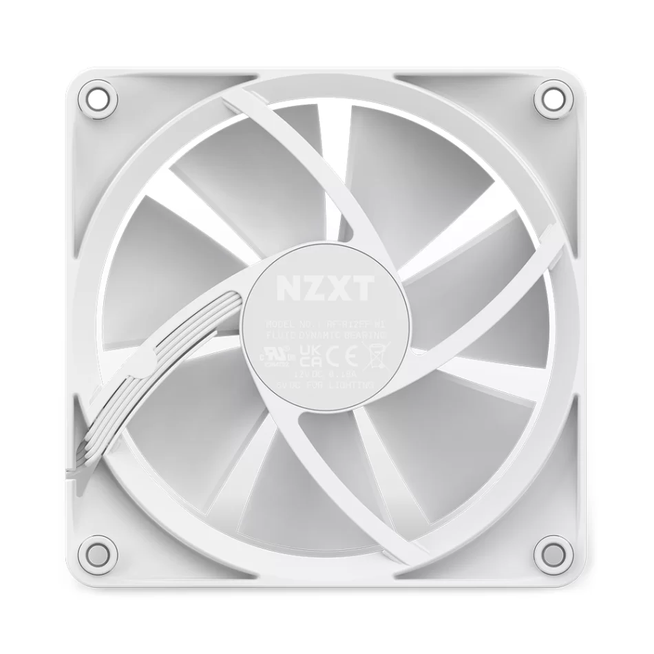 NZXT F120 RGB Beyaz 120mm. Fan