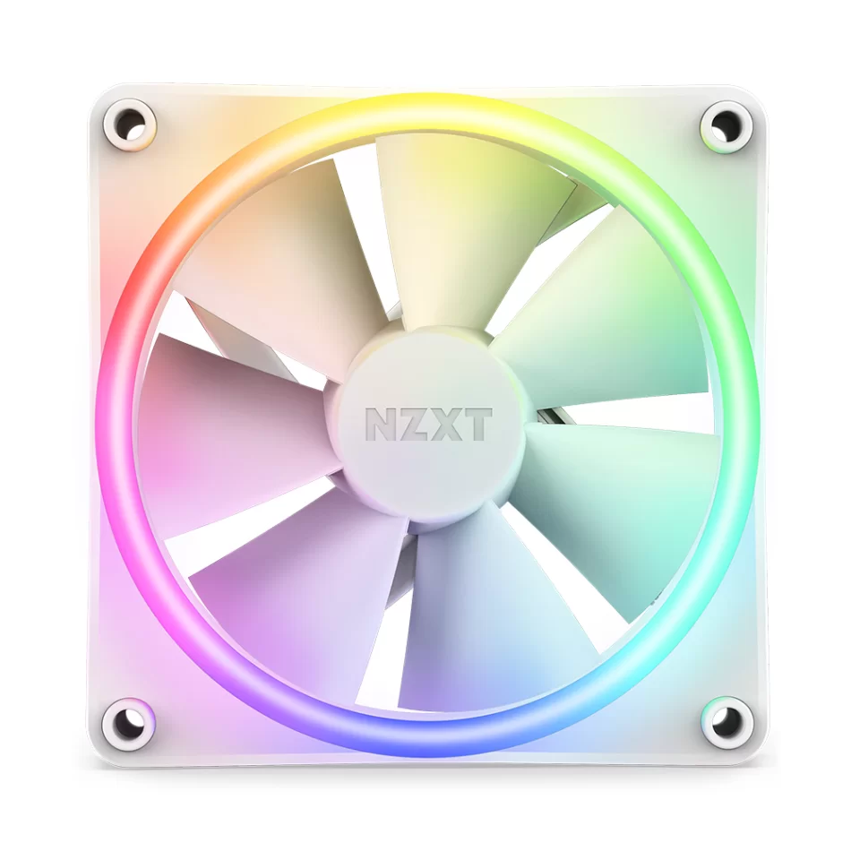 NZXT F120 RGB DUO White 120mm. ARGB Beyaz Fan