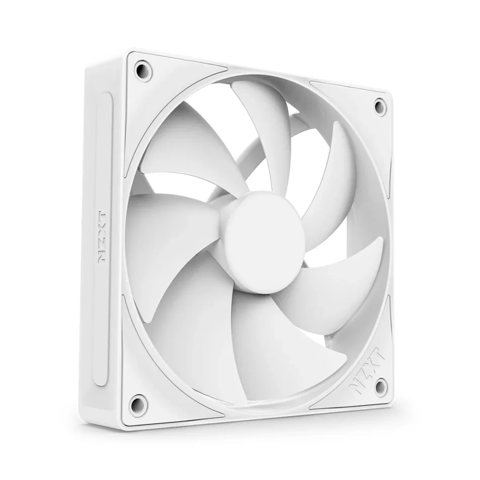 NZXT F120P White Static Pressure 120mm. Statik Basınç Beyaz Kasa Fanı