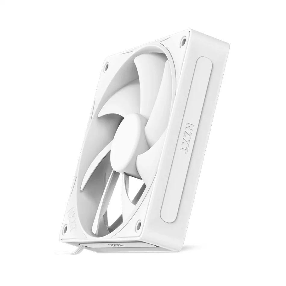 NZXT F120P White Static Pressure 120mm. Statik Basınç Beyaz Kasa Fanı