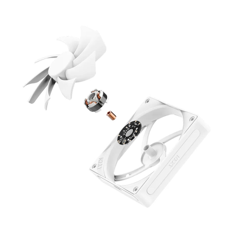 NZXT F120Q Quiet Airflow White 120mm. Sessiz Hava Akımı Beyaz Fan