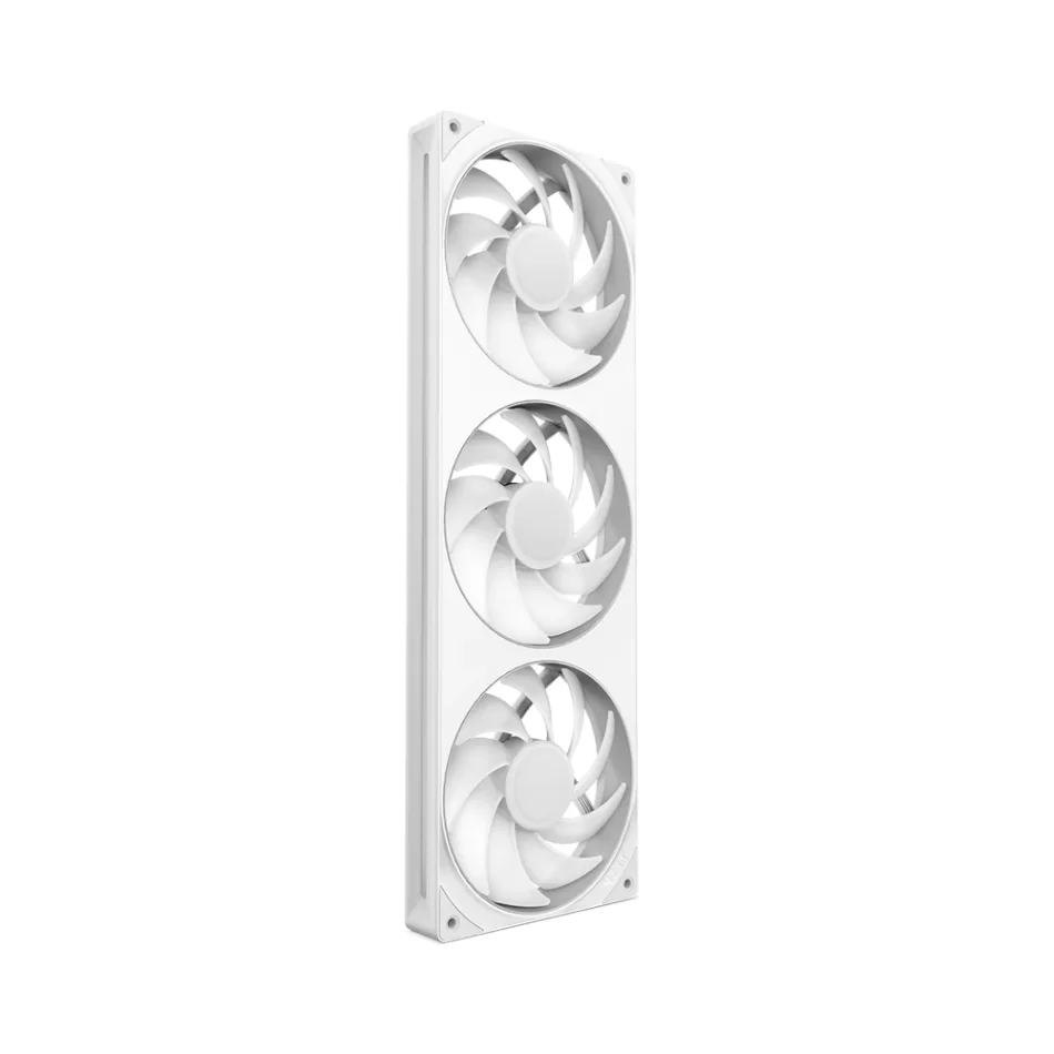 NZXT F360 RGB Core White 360mm. Tek Çerçeve Beyaz Fan Ünitesi