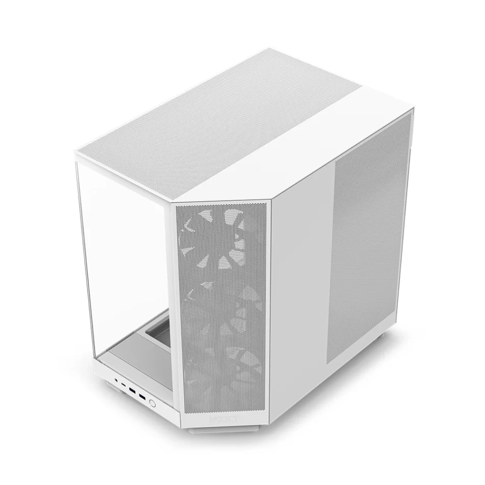 NZXT H6 Flow White Mid-Tower ATX Beyaz Bilgisayar Kasası