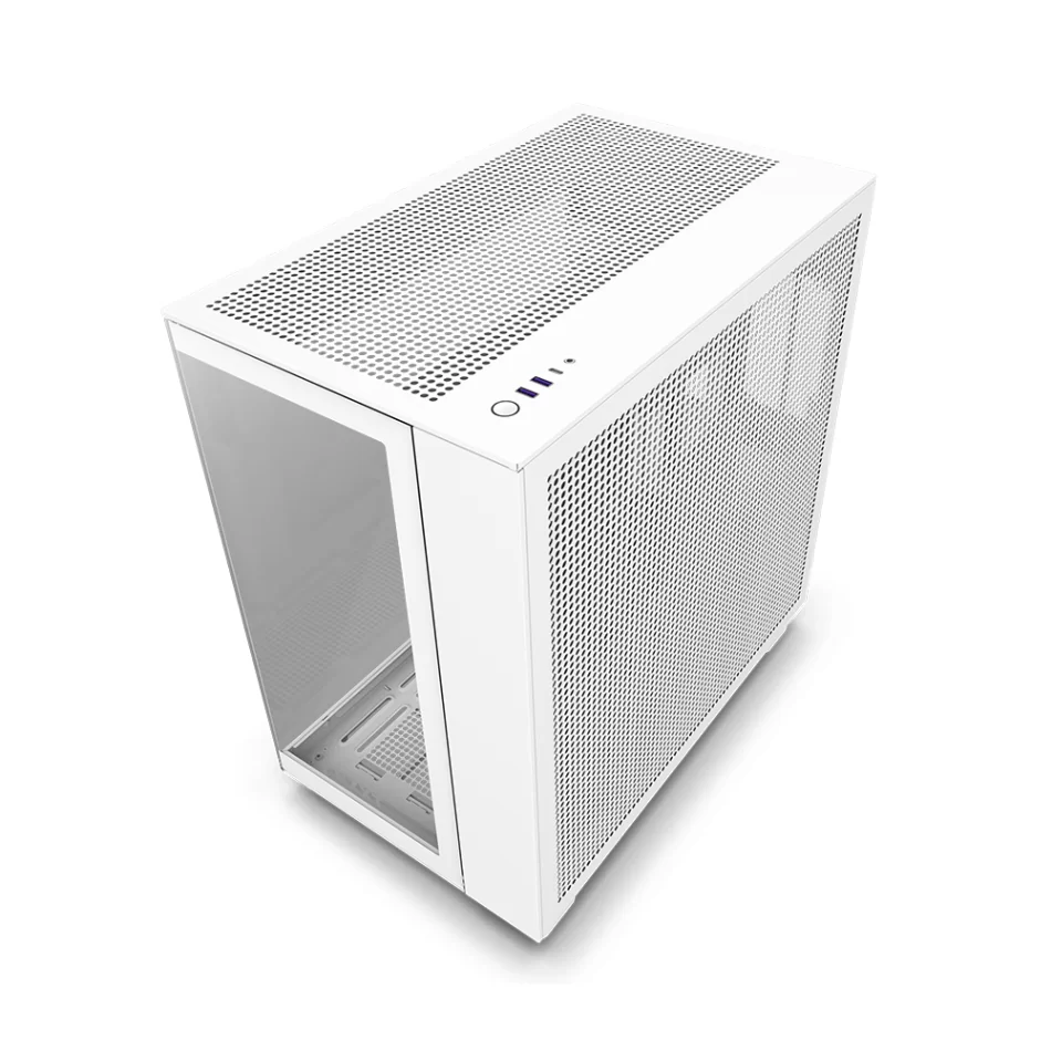 NZXT H9 Flow White Mid-Tower ATX Gaming Beyaz Bilgisayar Kasası