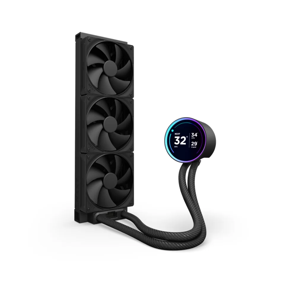 NZXT Kraken Elite 360 LCD 360mm Intel 1851-1700 / AMD AM5 Uyumlu İşlemci Sıvı Soğutucu