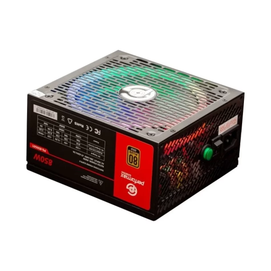 Performax 850W RGB 80+ Gold Tam Modüler Power Supply