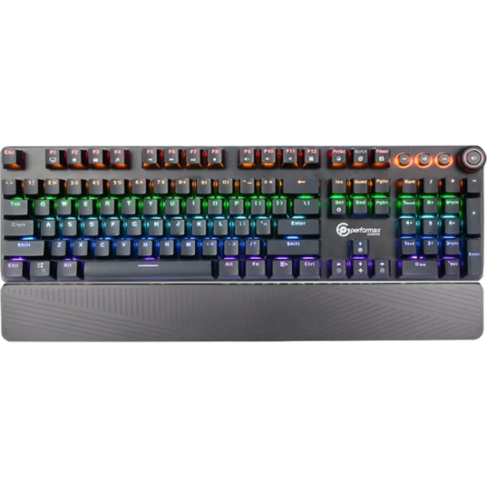 Performax Xargon Kablolu Mavi Switch Mekanik RGB Türkçe Q Klavye