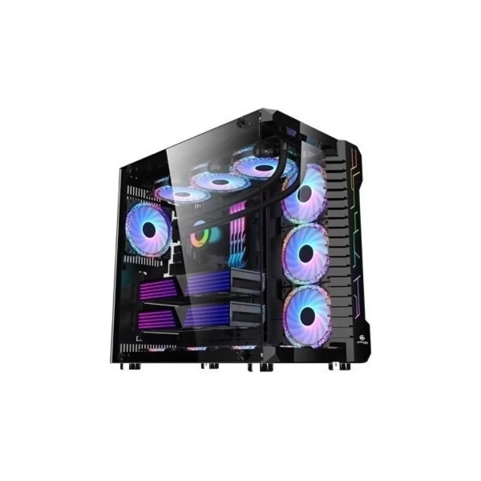 Performax Gaming WARMECH 6x RGB Fanlı Mid-Tower ATX Oyuncu Bilgisayar Kasası