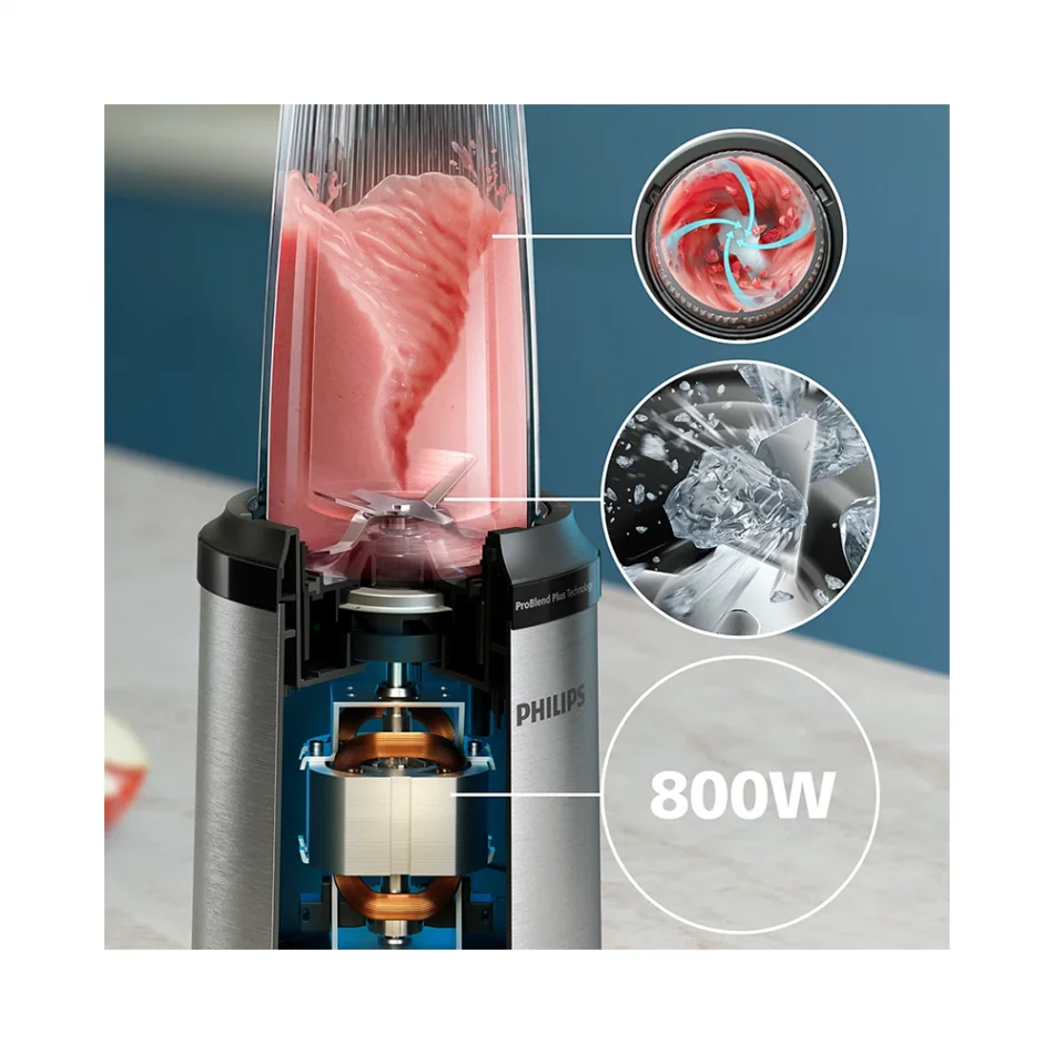 Philips 5000 Serisi HR2764/00 800 Watt, 0.7 Litre ProBlend Plus Teknolojili Blender
