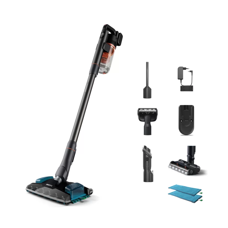 Philips 8000 Serisi XC8054/01 Aqua Plus Islak ve Kuru Dikey Şarjlı Süpürge