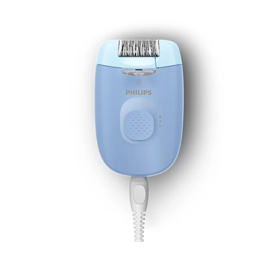 Philips Epilator 4000 Serisi Hassas ve Pürüzsüz Kablolu Mavi Epilatör