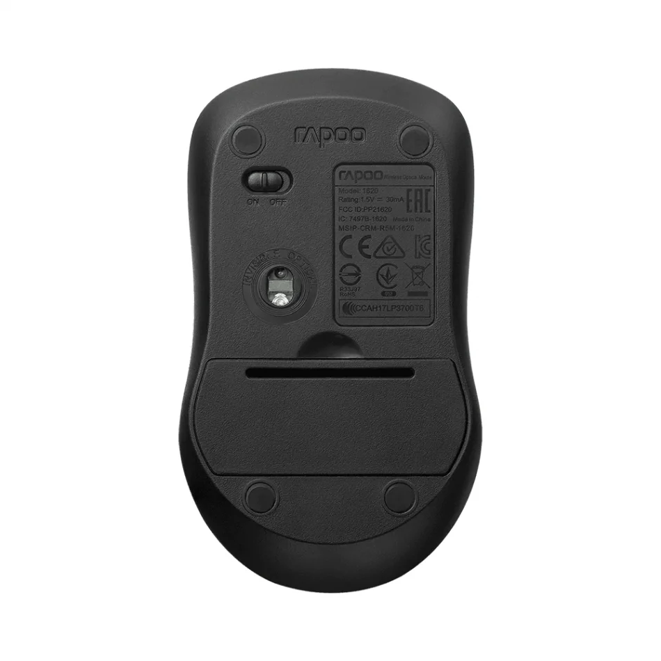 Rapoo 1620 Wireless 1200 DPI Optik Kablosuz Mouse