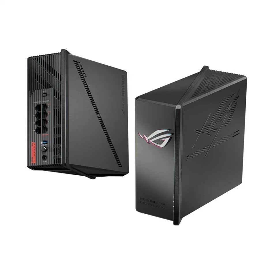 ASUS ROG Strix GS-BE18000 Tri-Band WiFi 7 2.5 Gigabit 6 GHz 8 Port Gaming Router