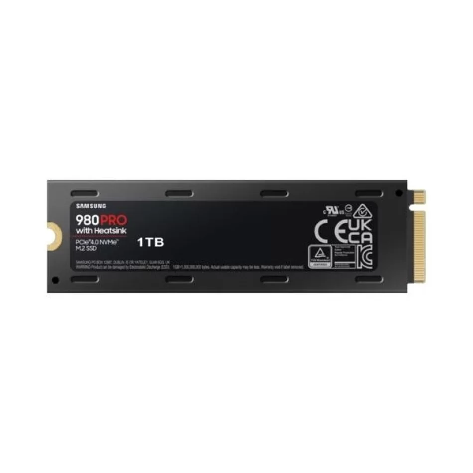 SAMSUNG 1TB 980 PRO Heatsink PCIe 4.0 NVMe M.2 SSD (7000MB Okuma / 5000MB Yazma) MZ-V8P1T0CW