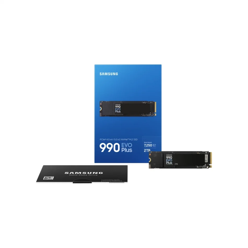 Samsung 990 EVO Plus 2 TB PCIe 4.0 NVMe M.2 SSD