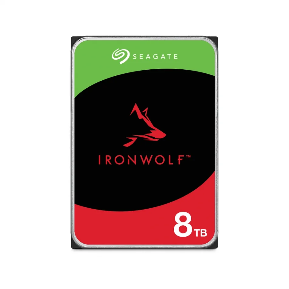 Seagate Ironwolf ST8000VN004 8 TB SATA 3.0 7200 RPM 256 MB Cache 3.5 NAS Harddisk