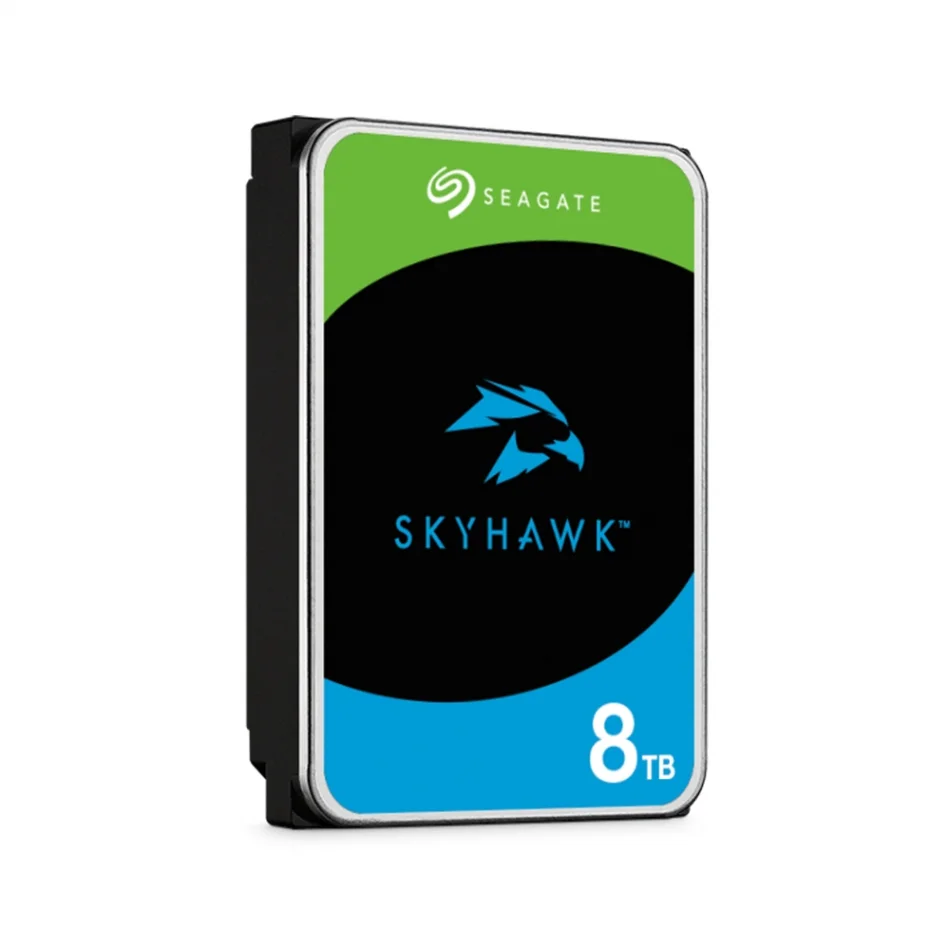 Seagate Skyhawk AI ST8000VE001 3.5¨ 8 TB 7200RPM 256MB Cache Yapay Zeka Destekli NVR için 7/24 Güvenlik Diski
