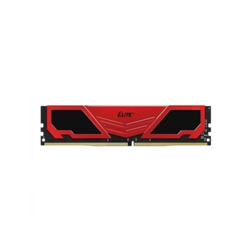 TEAM ELITE Plus Red 16 GB (1x16 GB) DDR4 3200 Mhz CL22 Ram TPRD416G3200HC2201