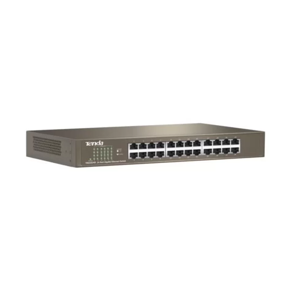 TENDA TEG1024D 24 PORT 10/100/1000 GIGABİT RACKMOUNT YÖNETİLEMEZ SWİCH