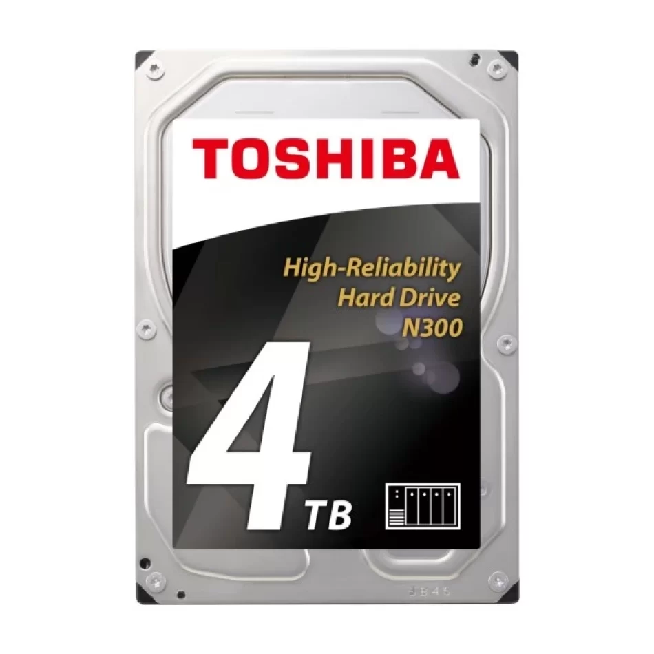 Toshiba N300 4TB 7200RPM 3.5 128MB Cache Sata 3 NAS Disk HDWQ140UZSVA