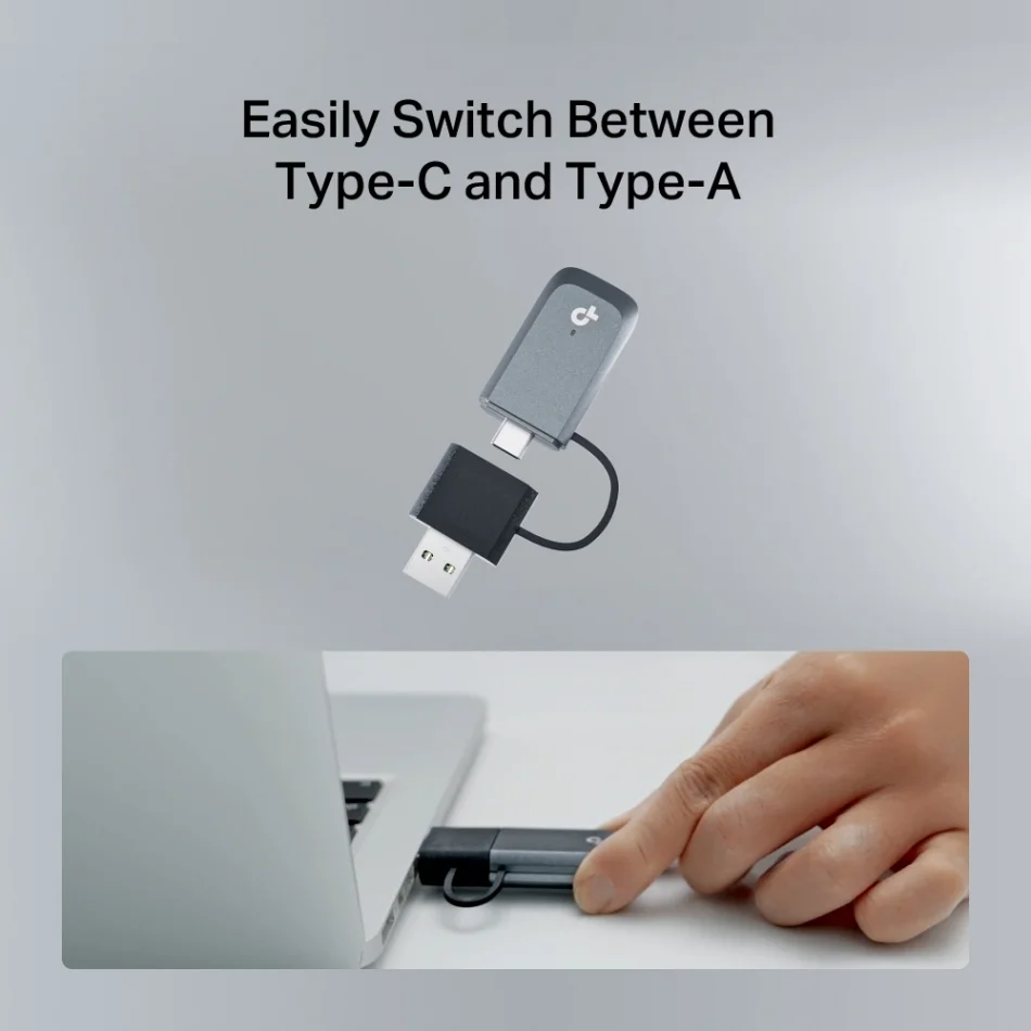 TP-Link Archer TBE230U BE3600 Dual Band Wi-Fi 7 Wireless Mini USB Ağ Adaptörü