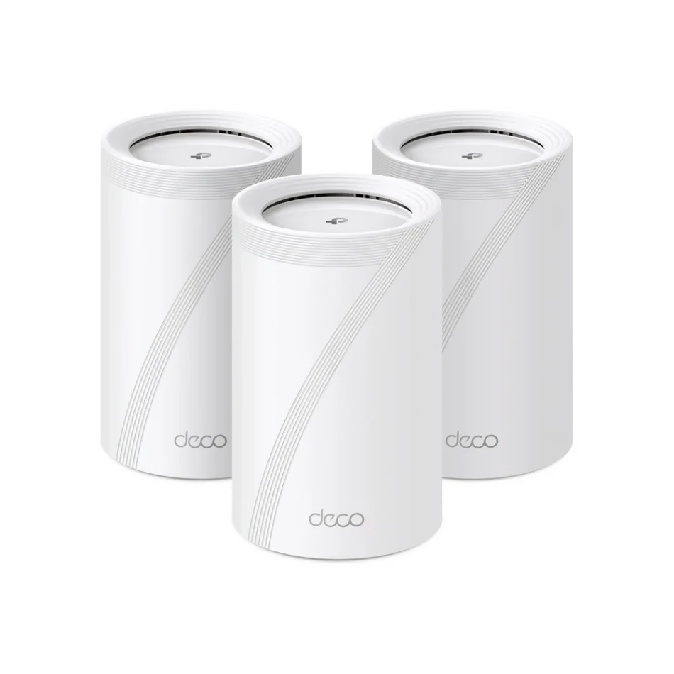 TP-Link Deco BE65 BE9300 Tüm Ev için Mesh 6GHz Destekli Wi-Fi 7 Sistemi Üçlü Paket