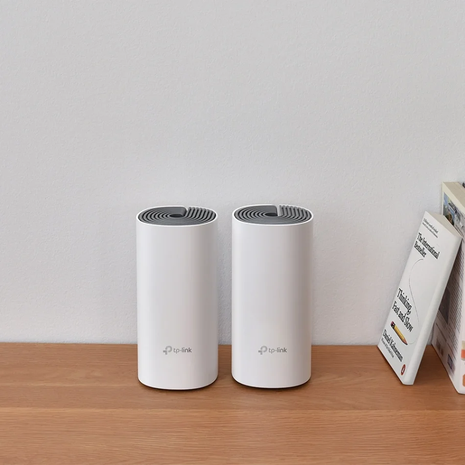 TP-Link Deco E4 AC1200 Dual Band Tüm Ev Mesh Wi-Fi Sistemi İkili Paket