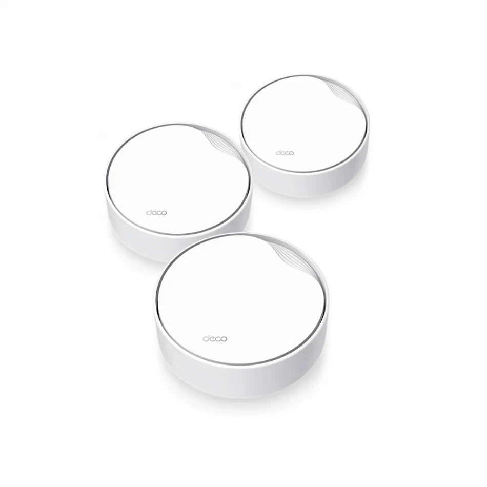 TP-Link Deco X50-PoE AX3000 PoE WiFi 6 Tüm Ev Mesh Sistemi Üçlü Paket