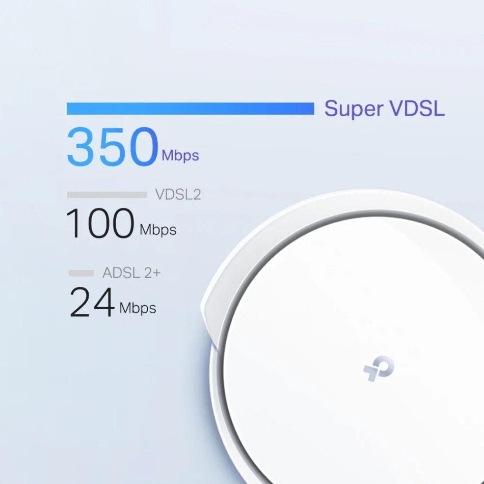 TP-Link Deco X73-DSL AX5400 VDSL Bütün Ev Mesh Dual Band Wi-Fi 6 Modem Router