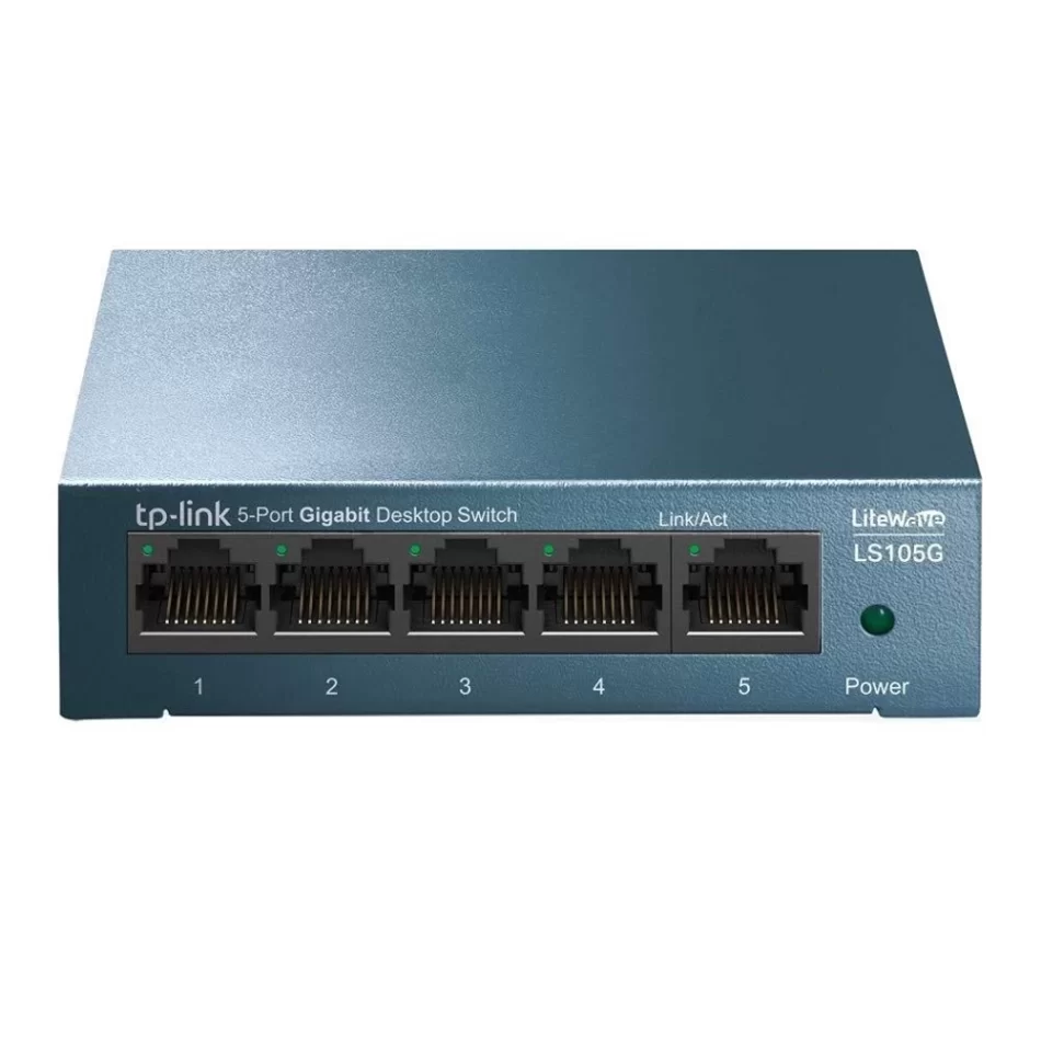 TP-Link LS105G 5 Port 1000 Mbps Gigabit Switch