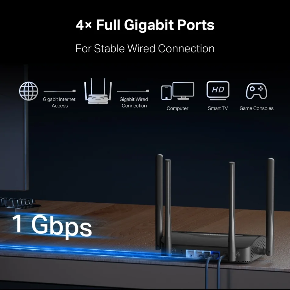TP-Link Mercusys BE3600 Dual Band Wi-Fi 7 Router