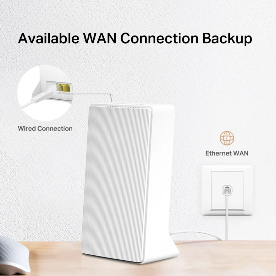 TP-Link Mercusys MB110-4G 300 Mbps Kablosuz N 4G LTE Router